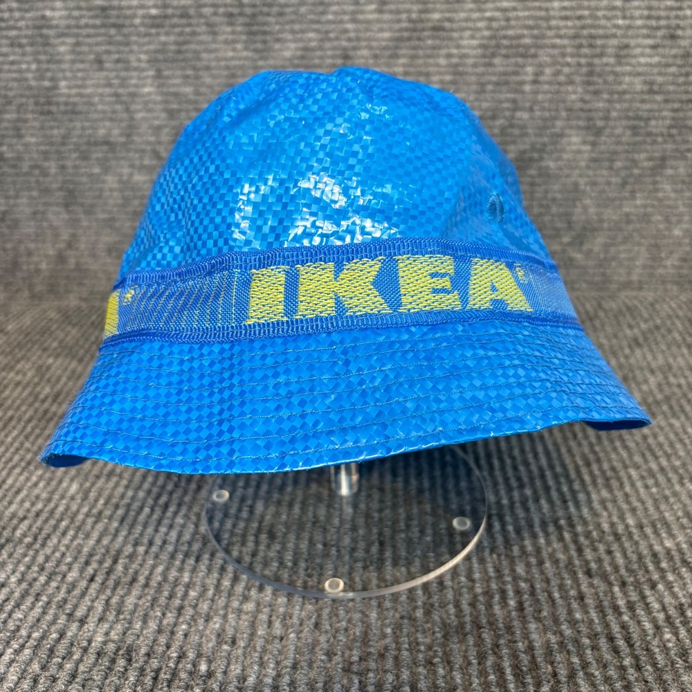 IKEA Blue Yellow Bucket Hat Logo Branded Streetwear Unisex Festival Hat